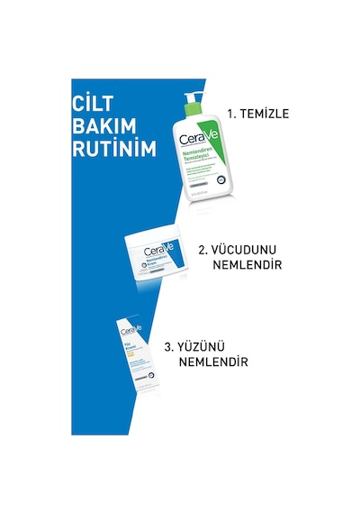 Cerave Kuru ve Çok Kuru Ciltler İçin Nemlendirici Krem 340 G