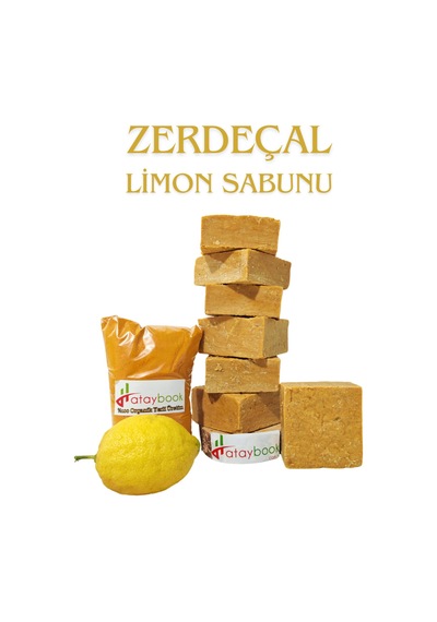 Zerdeçal Sabunu Limonlu 7 Adet 900g Doğal