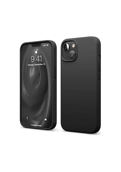 Mey İthalat Apple iPhone Uyumlu 14 Kılıf First Silikon - Siyah