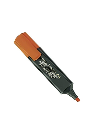 Faber Castell Fosforlu Kalem Turuncu 124-Pembe