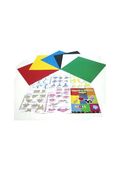 Hayal Origami Kağıt Seti 20X20 Cm Özel Set 24 Adetli