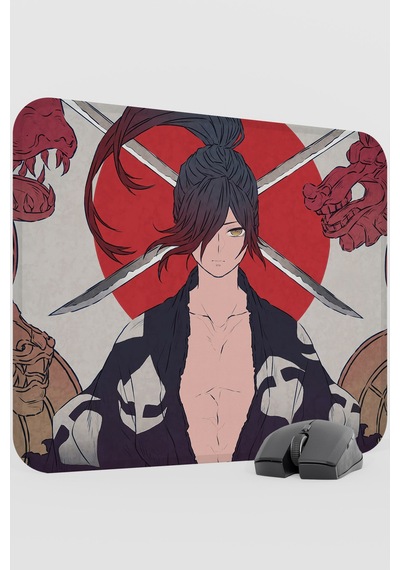 Dororo Anime V1 - 48x40 Xl Gaming Kauçuk Kaymaz Taban Mouse Pad Fare Altlığı