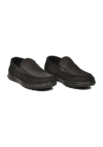 Voyager Siyah Nubuk Hakiki Deri Anatomik Hafızalı Rahat Taban Erkek Casual Ayakkabı Loafer M732 Çok Renkli Voyager Siyah Nubuk Hakiki Deri Anatomik Hafızalı Rahat Taban Erkek Casual Ayakkabı Loafer M732 Çok Renkli
