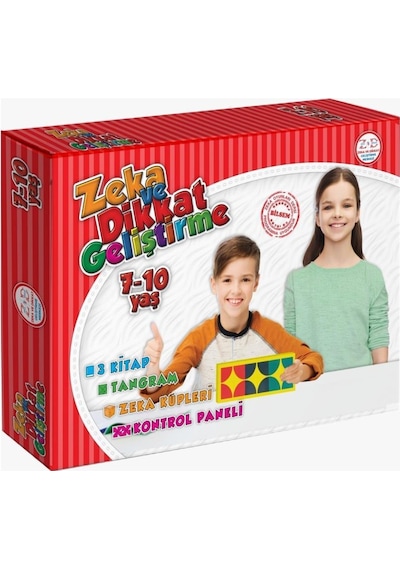 Yükselen Zeka Yayınları Zeka Ve Dikkat Geliştirme 7-10 Yaş
