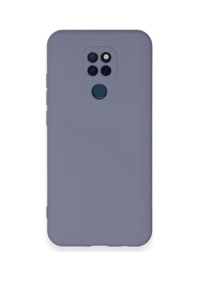 General Mobile Gm 20 Kılıf Nano İçi Kadife Silikon - Gri -