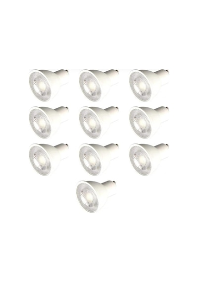 10 Adet Cata Ct 4215 8w Led Çanak Ampul Gün Işığı