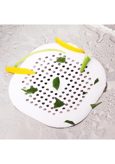 2'li Yapışkanlı Silikon Lavabo Süzgeci Kötü Koku Ve Pislik Tutucu Banyo Mutfak Gider Kapağı Plasti Diğer