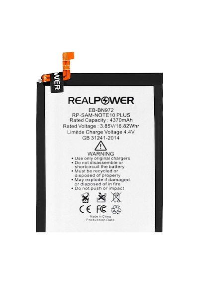 Samsung Galaxy Uyumlu Note 10 Plus N975 Batarya Pil 4370Mah Eb-Bn975Abu