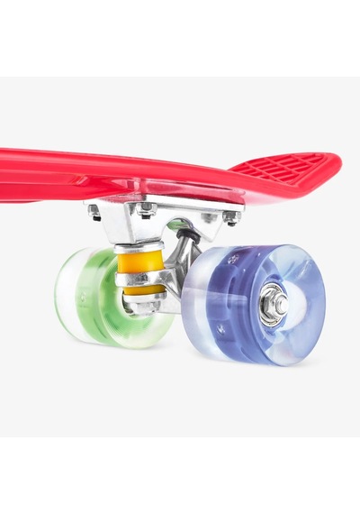 Flying Tiger Led Işıklı Mini Kaykay Çok Renkli