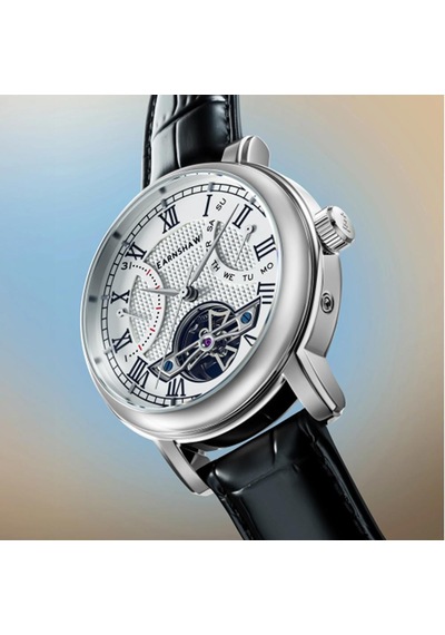 Earnshaw Es-8169-04 Erkek Kol Saati Metalik Gri