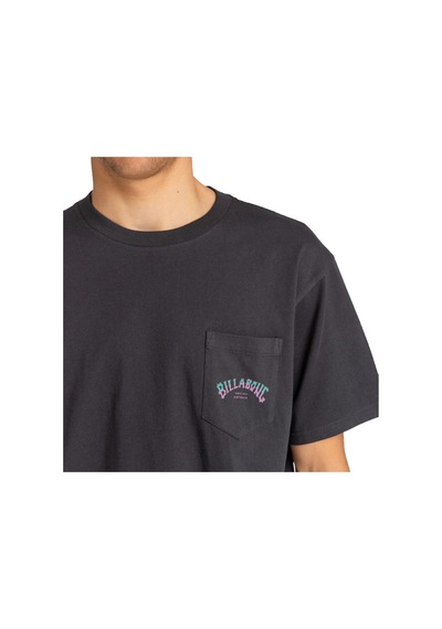 Billabong Stacked Arch Pk Tees Siyah SIYAH