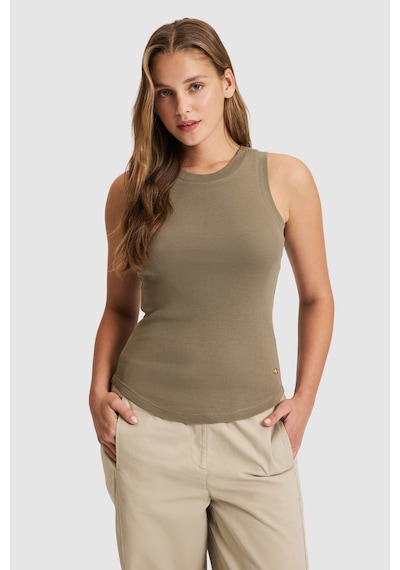U.s. Polo Assn. Kadın Haki Tişört Basic 50321799-vr027