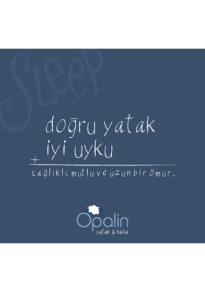 Uzunbebe 60X110 Opalin Aloe Vera Ortopedik Yaylı Yatak 60*110 Yaylı Yatak