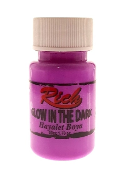 Rich Karanlıkta Parlayan Glow In The Dark Hayalet Boya Mor Rich Karanlıkta Parlayan Glow In The Dark Hayalet Boya Mor
