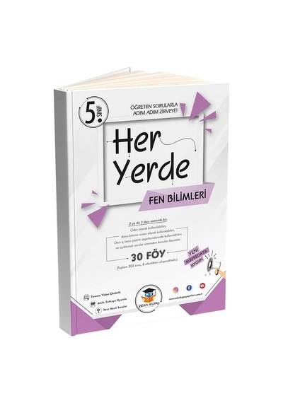 Zekaküpü 5.sınıf Heryede Fen Bilimleri 30 Föy Öğreten Sorularla Adım Adım Zirveye