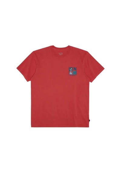 Billabong Boxed In Ss Kırmızı Çocuk T-shirt KREM