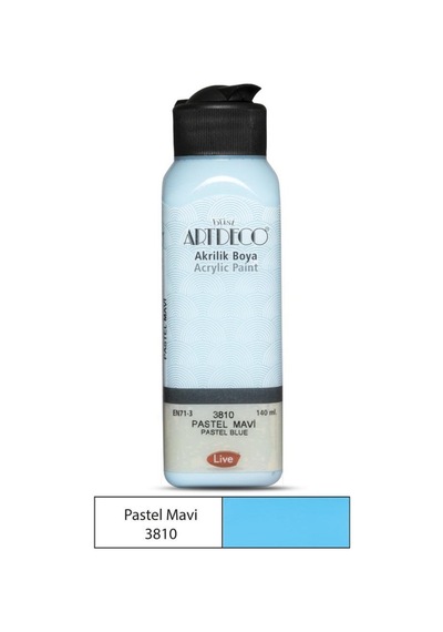 Artdeco Akrilik Boya 140 Ml - Pastel Mavi