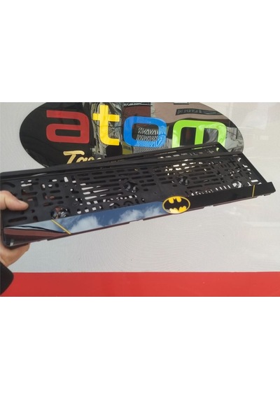 Batman -  3D Lazer Kesim Pleksi Plakalik 536214635 - 2 Adet Kare