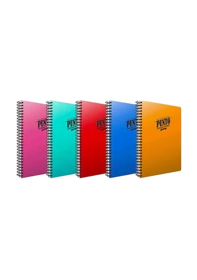 Gıpta Punto A4 100 Yaprak Spiralli Kareli Defter