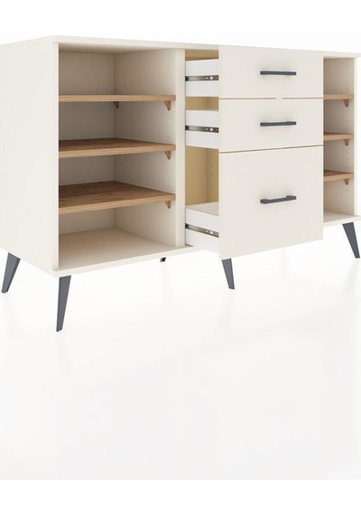 Hyperion Konsol 6 Raflı 3 Çekmeceli 132x44x83 Aytaşı-çam/aytaşı Çam/aytaşı Hyperion Konsol 6 Raflı 3 Çekmeceli 132x44x83 Aytaşı-çam/aytaşı Çam/aytaşı