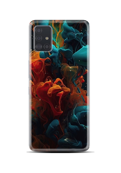 Samsung Samsung Galaxy Uyumlu A31 Kılıf Boutique Baskılı Resimli Renk Cümbüşü Pcode -070