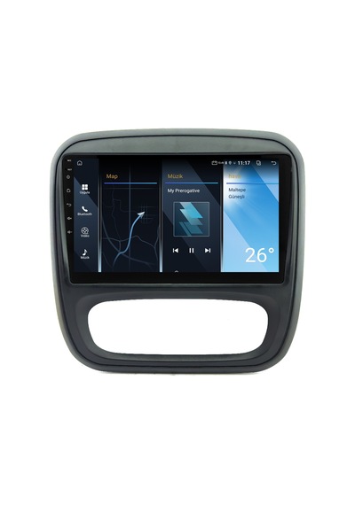 Renault Trafic Android Multimedya Sistemi 2015-2021 Crv-4705xa 9"