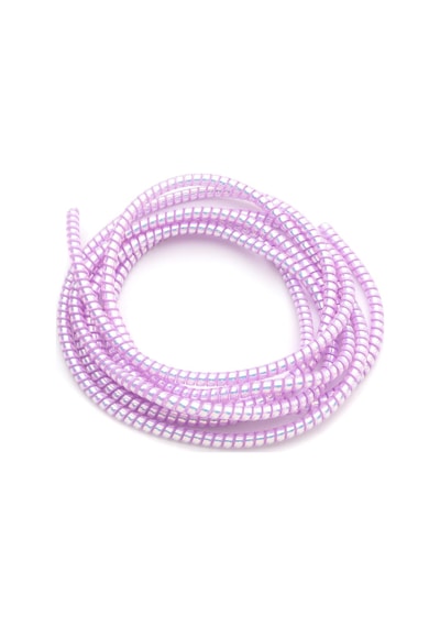 Aleti Kablosu Kablo Kordon Koruyucu Spiral Sarma Kılıf Koruma Lazer Pembe Diğer