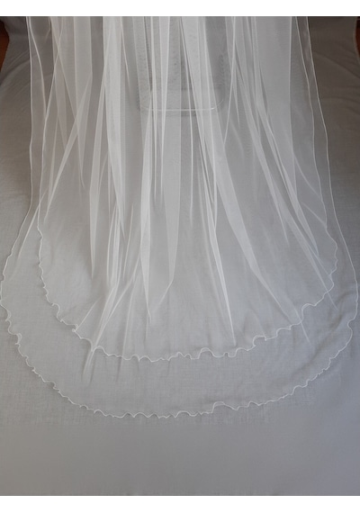 Suzanna Moda Taraklı Hayal Tül Duvak 2.20cm Boyu Uzun Çift Kat 1.50 Eni