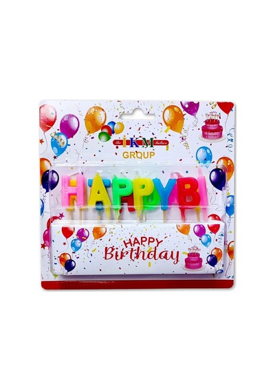 Çok Renkli Happy Birthday Mum