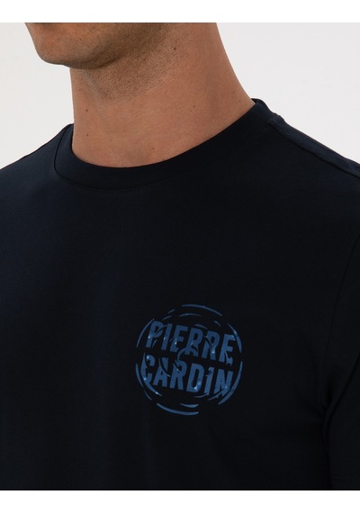 Pierre Cardin Erkek Lacivert Tişört 50302599-vr033 Lacivert