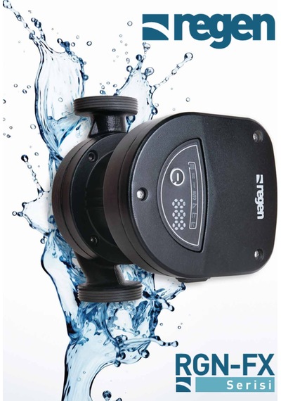Regen Rgn 32/18 Fx 260 Watt Frekans Konvertörlü Sirkülasyon Pompası 2" - 1 1/4" 11 M3 Debi - 18 Mss Basınç