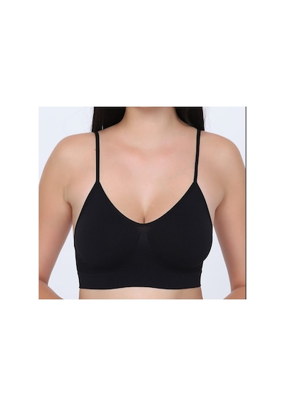 Sistina Siyah - 969 - Lcralı Büstiyer Sütyen Korse - 720 - - Csmo-tex - Beden S Sıyah