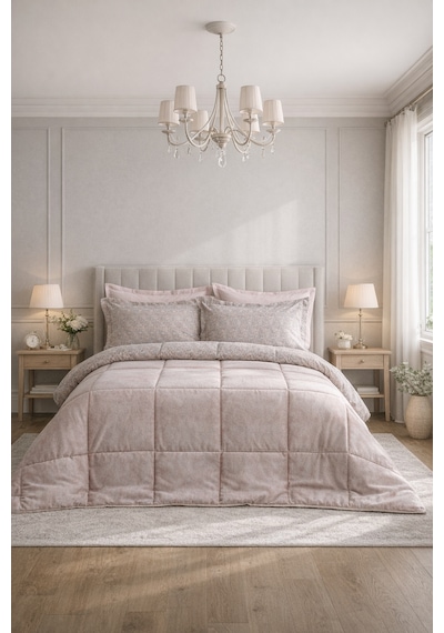 Softly Uyku Seti Çift Kişilik Matilda Blush Pembe