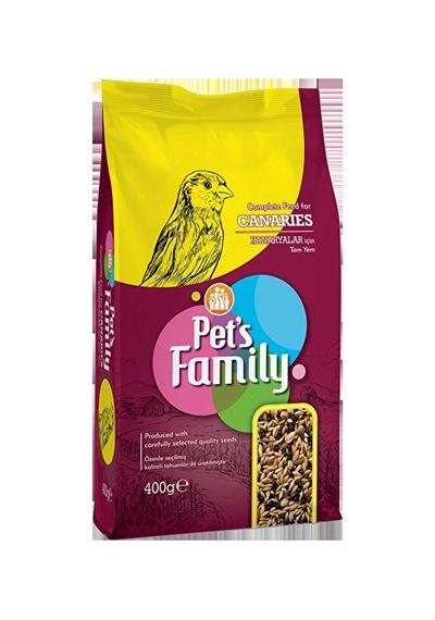4 Adet Pets Family Kanarya Yemi 400g