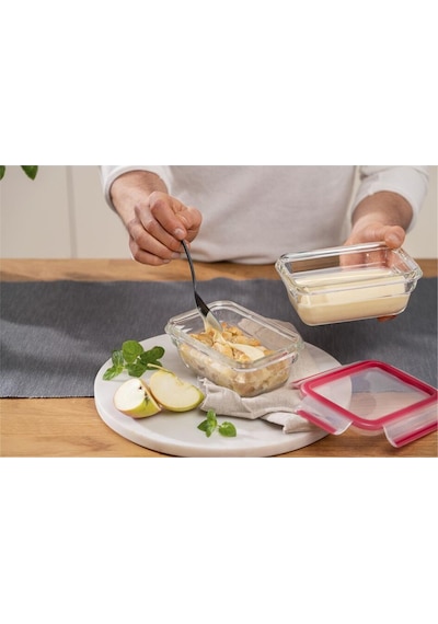 Tefal Masterseal Fresh Cam Saklama Kabı 0.9 L Yuvarlak