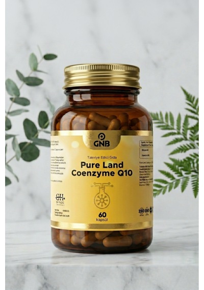 Gnb Pure Land Coenzyme Q10 Koenzim İçeren Takviye Edici Gıda 60 Kapsül