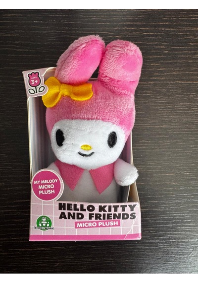 Hkt25000 Hello Kitty 7.5 Cm Mini Pelüş 25000-25087 Pembe Beyaz - Pembe