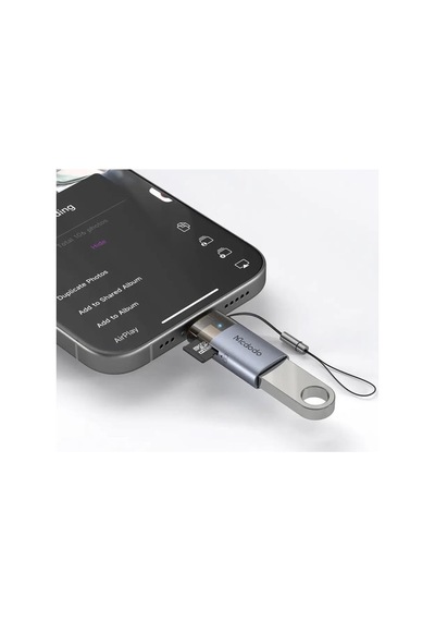 Mcdodo Ot-7850 2'si 1 Arada Usb-a To Lightning+ Sd Kart Aktarım Dönüşt