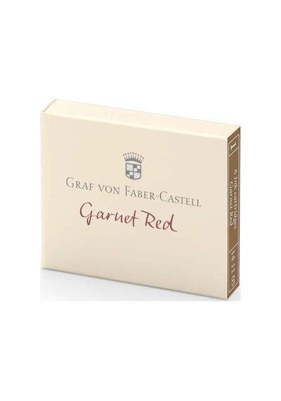 Graf Von Faber-castell Dolma Kalem Kartuşu 6'li Kırmızı Diğer