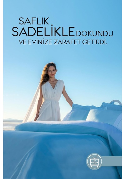 Özdilek Soft Linen Çift Kişilik Saten Nevresim Takımı, 200x220 Cm, Pembe Diğer