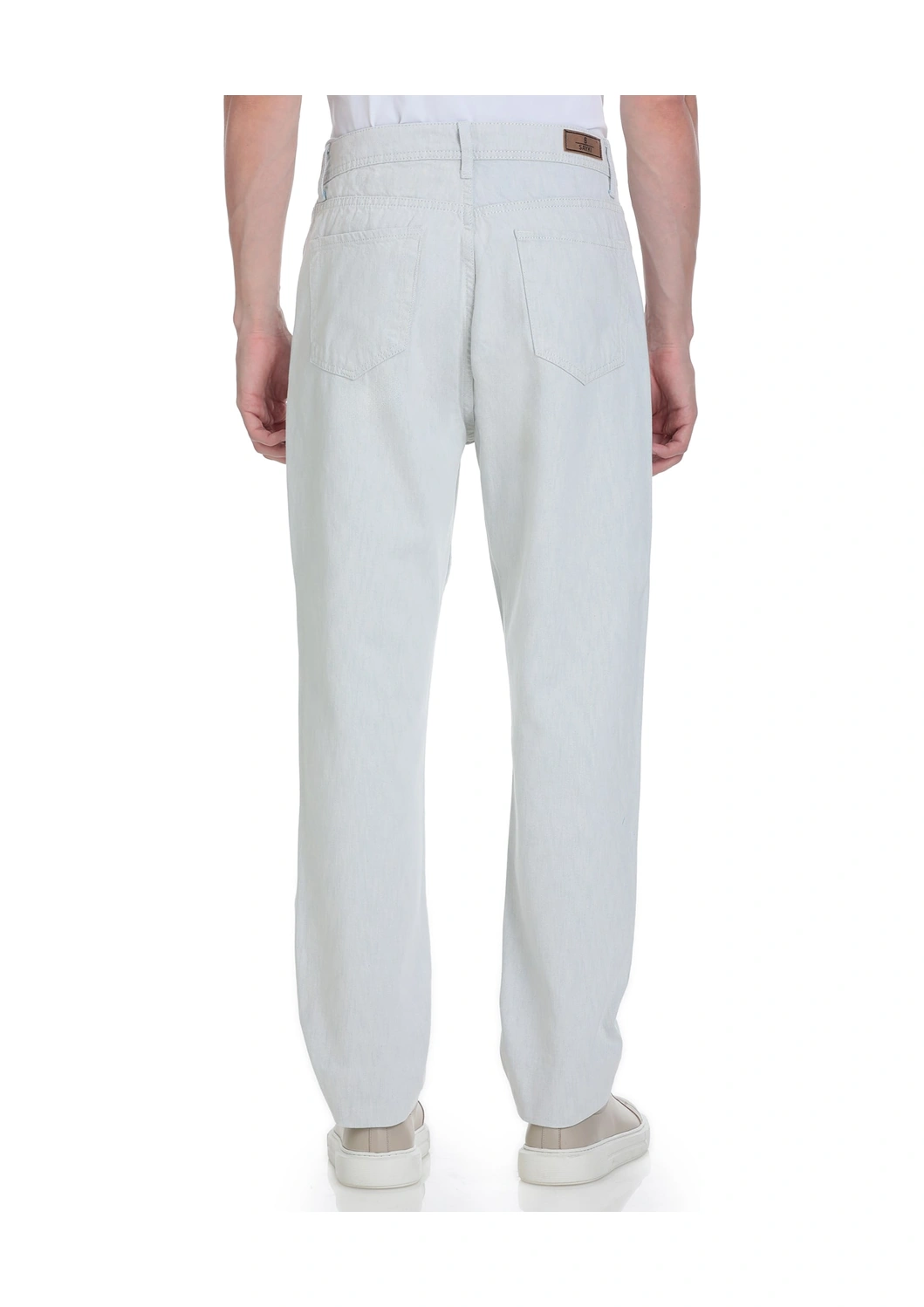 Hatemoğlu Taş Regular Fit 5 Cep 100% Pamuk Kot Pantolon Taş
