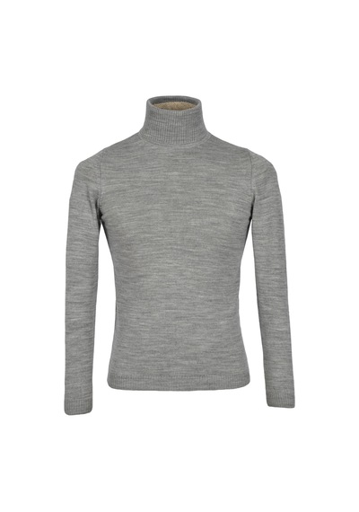 Cengiz İnler Tam Balıkçı Düz Slim Fit Erkek Triko 001