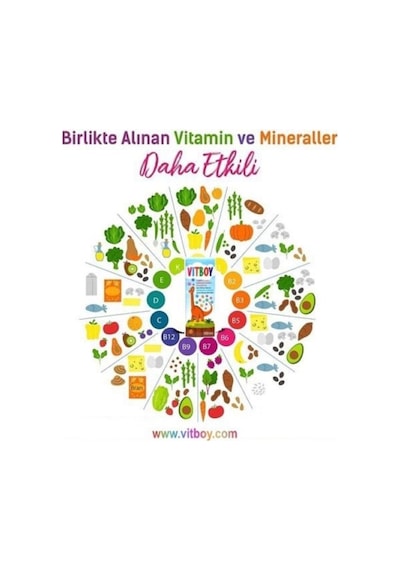 Vitboy Multivitamin ve Mineral İçeren Takviye Edici Gıda 150 ML