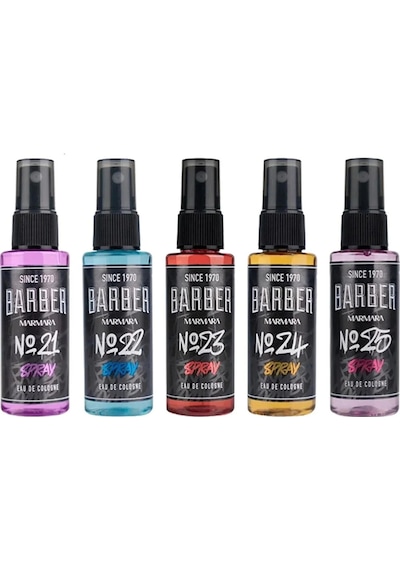 Marmara Barber 5'li Mix Set Edc Sprey Kolonya 50 Ml