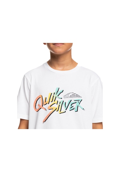 Quiksilver Signature Move Erkek Çocuk Tişört Beyaz
