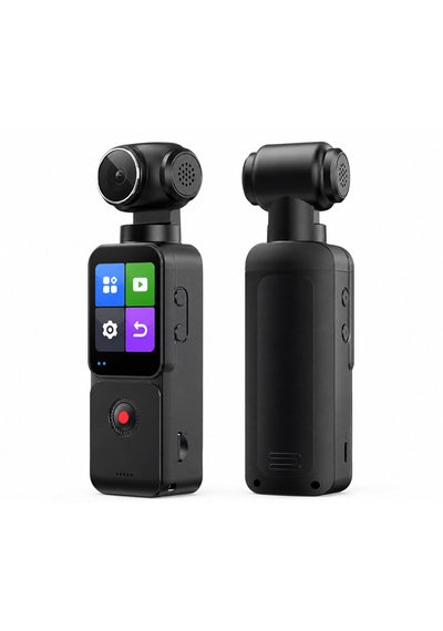 4k Akıllı Gimbal Kamera Dokunmatik Ekranlı 3 Eksen Sabitleyici Vlog & Video Kamerası