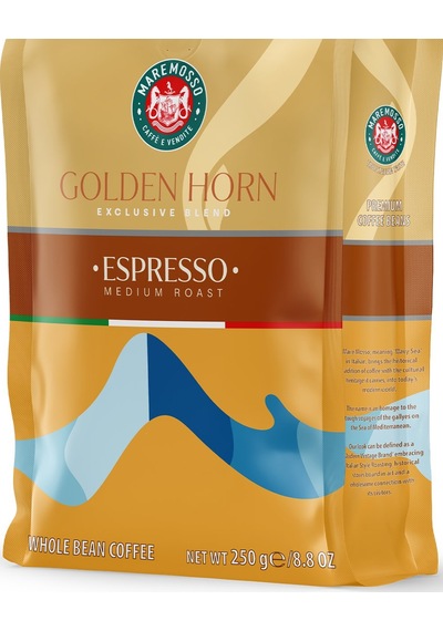 Espresso Golden Horn Blend 4x250 Gr. Çekirdek Veya Öğütülmüş Kahve Çekirdek Kahve