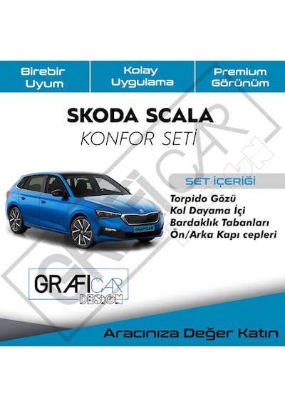Skoda Scala Konfor Seti -Araç Içi Ses  Kumaş Kaplama