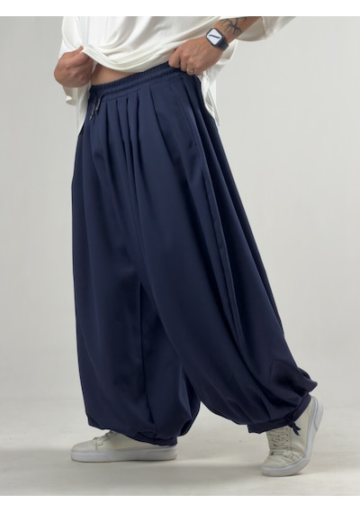 Cocopelli Süper Oversize Lacivert Erkek Jogger Pantolon Coc3232
