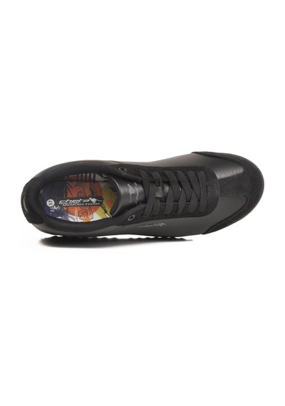 Siyah Memory Foam Unisex Spor Ayakkabı Peru G Siyah-siyah
